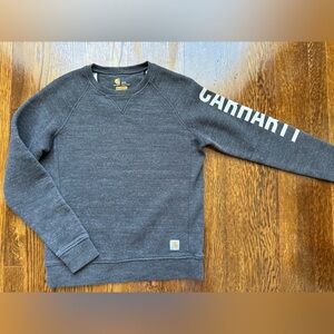 Women’s size small carhartt relaxed fit crew neck